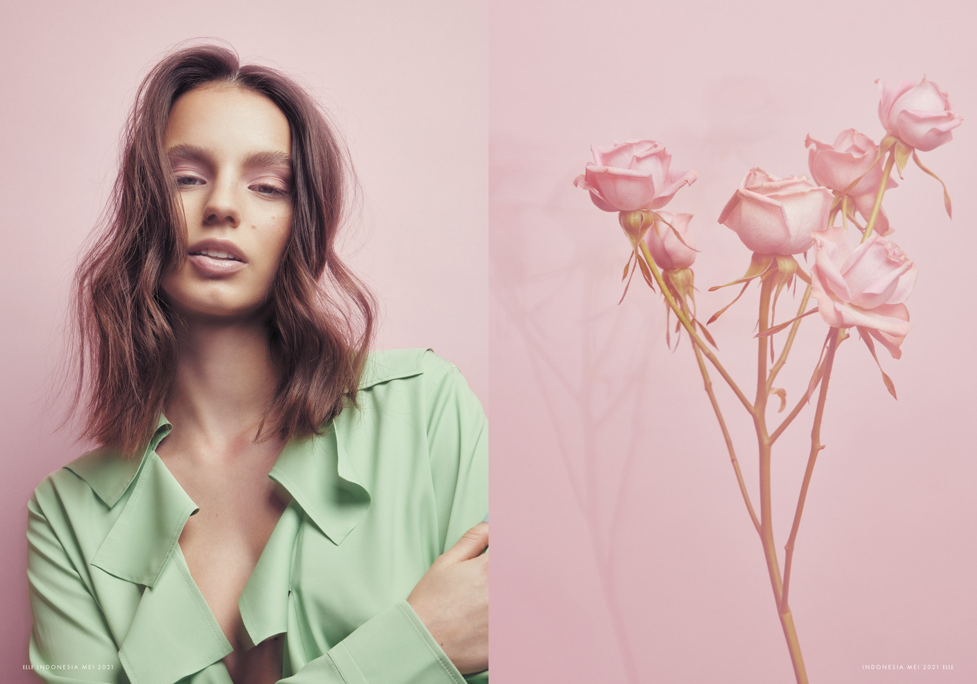 Elle Indonesia – Katrin Burtscher – Hair and Make Up